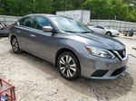 2019 Nissan Sentra S Gray vin: 3N1AB7AP7KY351051