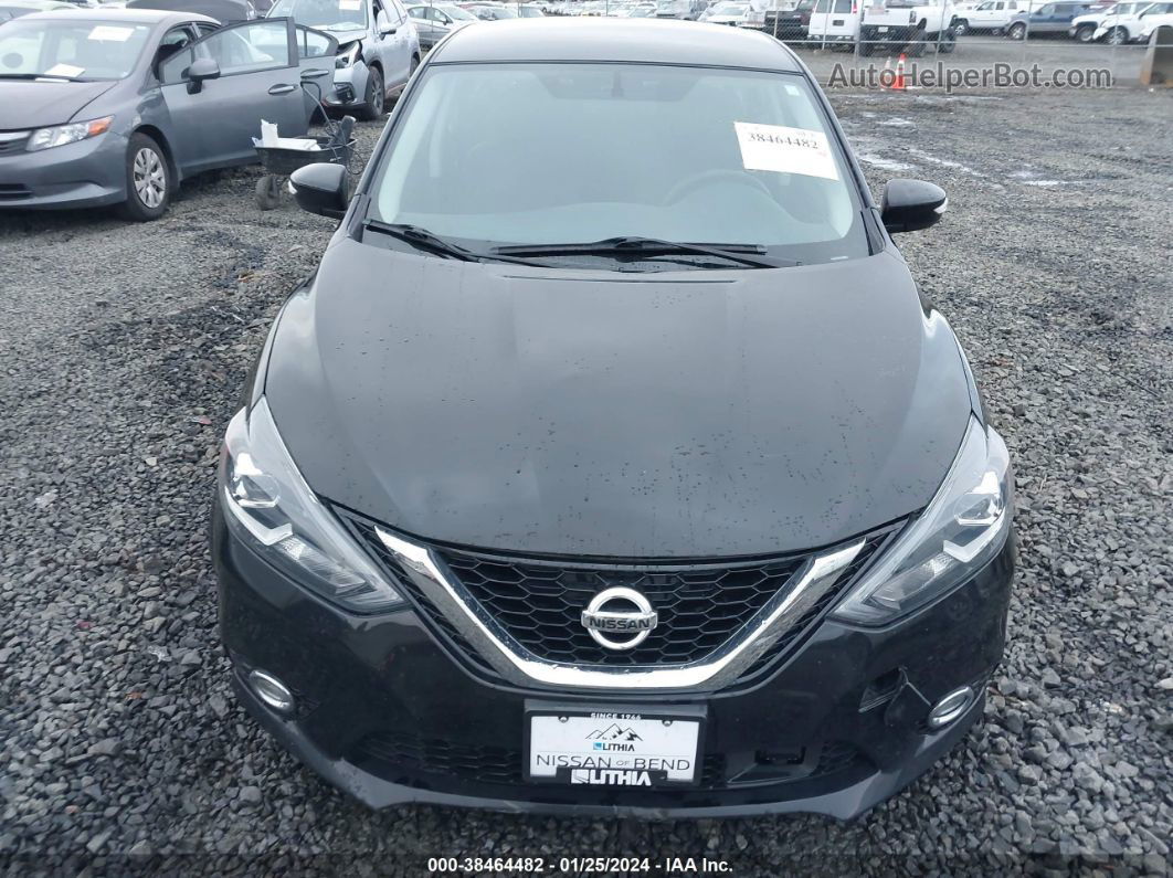 2019 Nissan Sentra Sr Black vin: 3N1AB7AP7KY356041