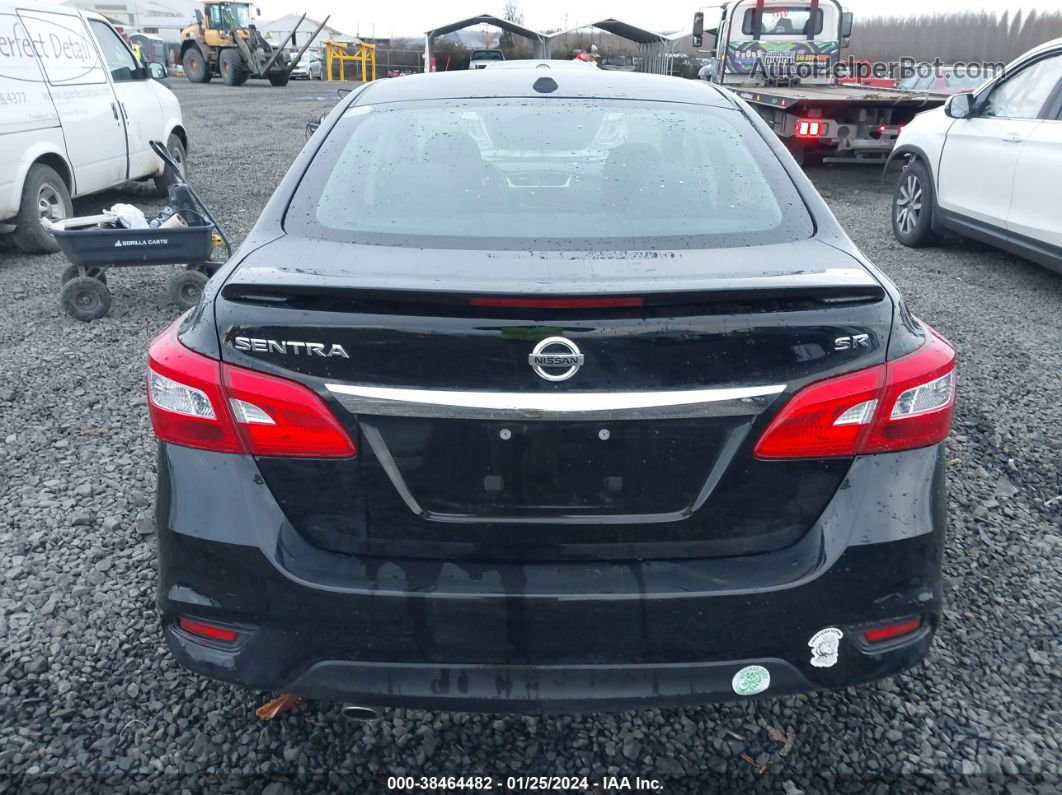 2019 Nissan Sentra Sr Черный vin: 3N1AB7AP7KY356041