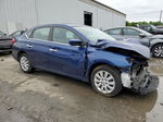 2019 Nissan Sentra S Blue vin: 3N1AB7AP7KY374572