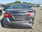 2019 Nissan Sentra S Gray vin: 3N1AB7AP7KY395860