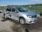 2019 Nissan Sentra S Silver vin: 3N1AB7AP7KY400605