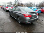 2019 Nissan Sentra Sr Gray vin: 3N1AB7AP7KY413001