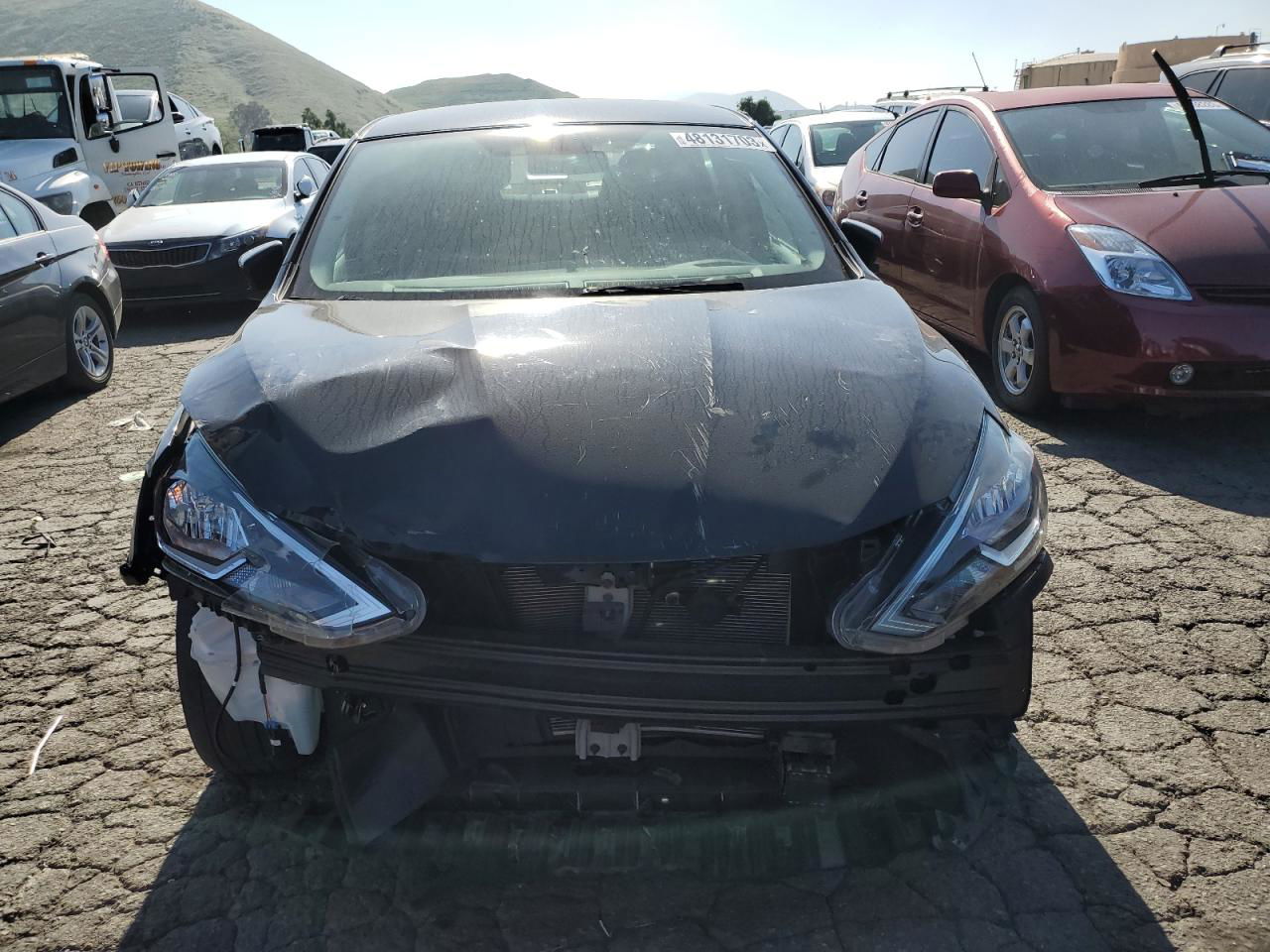 2019 Nissan Sentra S Black vin: 3N1AB7AP7KY427755