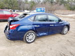 2019 Nissan Sentra S Blue vin: 3N1AB7AP7KY440697