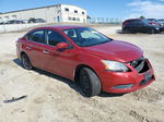 2014 Nissan Sentra S Red vin: 3N1AB7AP8EL621955