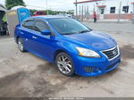 2014 Nissan Sentra Sr Синий vin: 3N1AB7AP8EL631806