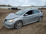 2014 Nissan Sentra S Silver vin: 3N1AB7AP8EL646614