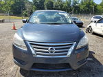 2014 Nissan Sentra S Blue vin: 3N1AB7AP8EY218030