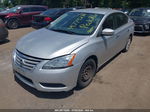 2014 Nissan Sentra Fe+ S/fe+ Sv/s/sl/sr/sv Silver vin: 3N1AB7AP8EY225642