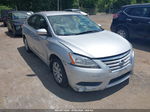 2014 Nissan Sentra Fe+ S/fe+ Sv/s/sl/sr/sv Silver vin: 3N1AB7AP8EY225642