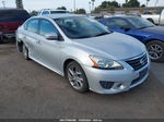 2014 Nissan Sentra Sr Серебряный vin: 3N1AB7AP8EY226158