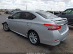 2014 Nissan Sentra Sr Серебряный vin: 3N1AB7AP8EY295142