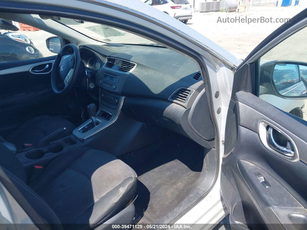 2014 Nissan Sentra Sv Серебряный vin: 3N1AB7AP8EY311906