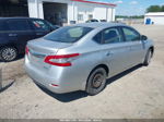 2014 Nissan Sentra Sv Silver vin: 3N1AB7AP8EY311906