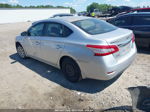 2014 Nissan Sentra Sv Серебряный vin: 3N1AB7AP8EY311906