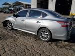 2014 Nissan Sentra S Silver vin: 3N1AB7AP8EY326776