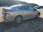 2014 Nissan Sentra S Серебряный vin: 3N1AB7AP8EY326776