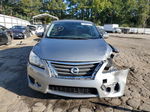 2014 Nissan Sentra S Серебряный vin: 3N1AB7AP8EY326776