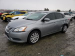 2014 Nissan Sentra S Серебряный vin: 3N1AB7AP8EY328477