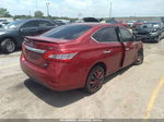 2014 Nissan Sentra S Red vin: 3N1AB7AP8EY335669