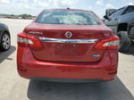 2014 Nissan Sentra S Burgundy vin: 3N1AB7AP8EY337373