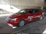 2015 Nissan Sentra Fe+ S/s/sl/sr/sv Red vin: 3N1AB7AP8FL656691