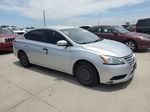 2015 Nissan Sentra S Silver vin: 3N1AB7AP8FL656884