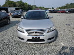 2015 Nissan Sentra S Silver vin: 3N1AB7AP8FL661034