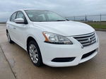 2015 Nissan Sentra S White vin: 3N1AB7AP8FL672003