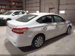 2015 Nissan Sentra Fe+ S/s/sl/sr/sv White vin: 3N1AB7AP8FY337486