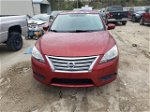 2015 Nissan Sentra S Red vin: 3N1AB7AP8FY337990