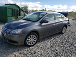 2015 Nissan Sentra S Gray vin: 3N1AB7AP8FY377938