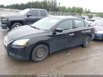 2015 Nissan Sentra S Black vin: 3N1AB7AP8FY378006