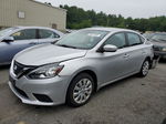 2016 Nissan Sentra S Silver vin: 3N1AB7AP8GY214689