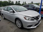 2016 Nissan Sentra S Silver vin: 3N1AB7AP8GY214689