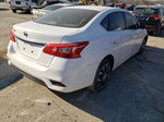 2016 Nissan Sentra S White vin: 3N1AB7AP8GY251628