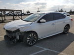 2016 Nissan Sentra S White vin: 3N1AB7AP8GY251743