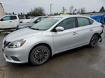 2016 Nissan Sentra S Серебряный vin: 3N1AB7AP8GY277730