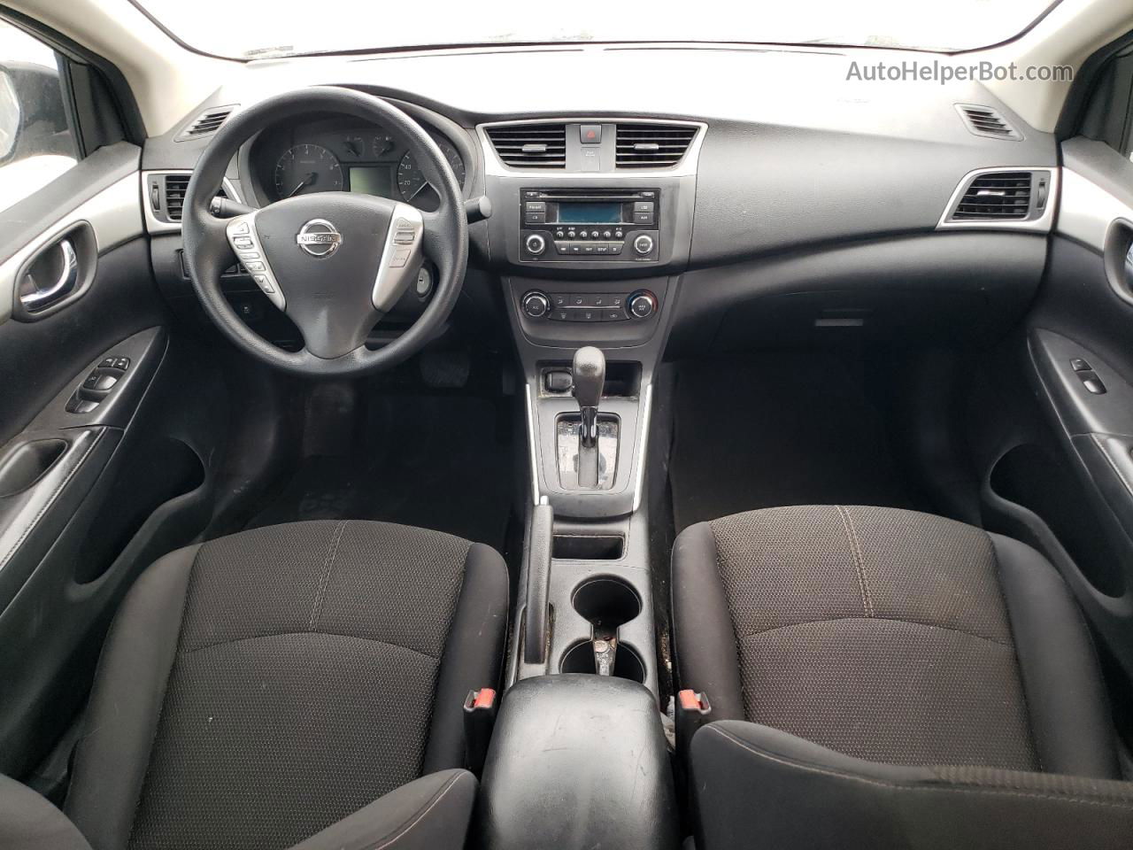 2016 Nissan Sentra S Серебряный vin: 3N1AB7AP8GY286329