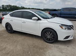 2016 Nissan Sentra S White vin: 3N1AB7AP8GY288629