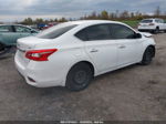 2016 Nissan Sentra Sv White vin: 3N1AB7AP8GY298352