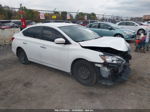 2016 Nissan Sentra Sv White vin: 3N1AB7AP8GY298352