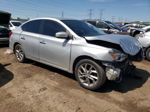 2016 Nissan Sentra S Silver vin: 3N1AB7AP8GY305851