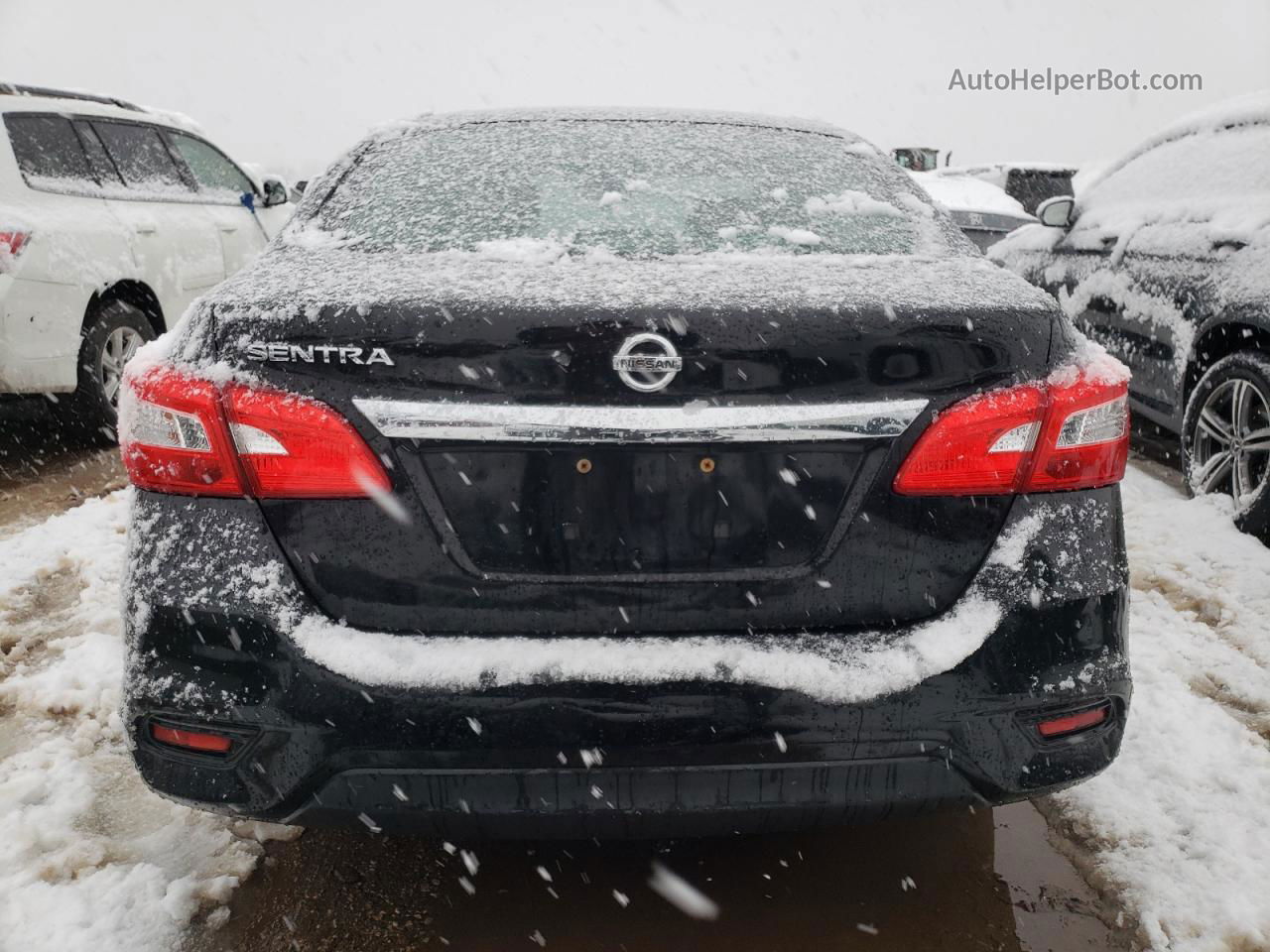 2016 Nissan Sentra S Black vin: 3N1AB7AP8GY331799