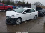 2018 Nissan Sentra Sv White vin: 3N1AB7AP8JL659471