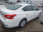 2018 Nissan Sentra Sv White vin: 3N1AB7AP8JL659471