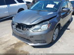 2018 Nissan Sentra Sv Серый vin: 3N1AB7AP8JL662063