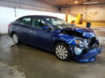 2018 Nissan Sentra S Blue vin: 3N1AB7AP8JY202114