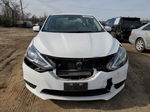 2018 Nissan Sentra S White vin: 3N1AB7AP8JY217342